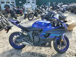 Salvage motorcycles for sale at Candia, NH auction: 2024 Yamaha YZFR7