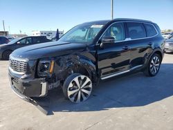 Salvage cars for sale at Grand Prairie, TX auction: 2021 KIA Telluride S