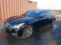 Salvage cars for sale at New Britain, CT auction: 2011 Infiniti G37