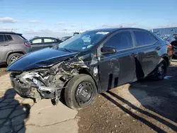 Toyota salvage cars for sale: 2016 Toyota Corolla L