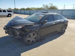 Salvage cars for sale from Copart Wilmer, TX: 2016 Honda Accord Touring