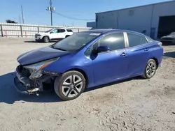 Salvage cars for sale from Copart Jacksonville, FL: 2017 Toyota Prius