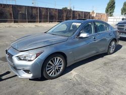 Infiniti salvage cars for sale: 2020 Infiniti Q50 Pure