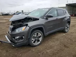 Jeep salvage cars for sale: 2018 Jeep Compass Limited