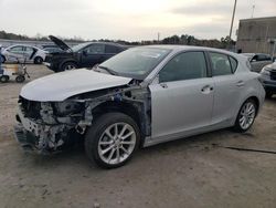 Salvage cars for sale at Fredericksburg, VA auction: 2012 Lexus CT 200