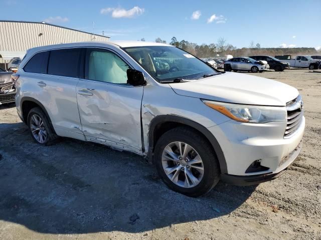 2015 Toyota Highlander LE