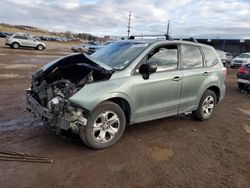 Salvage cars for sale at Colorado Springs, CO auction: 2015 Subaru Forester 2.5I