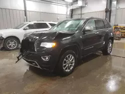 Jeep salvage cars for sale: 2015 Jeep Grand Cherokee Overland