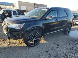 Salvage cars for sale at Kansas City, KS auction: 2016 Ford Explorer XLT