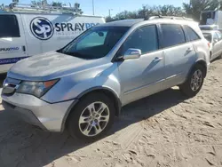 Acura salvage cars for sale: 2009 Acura MDX