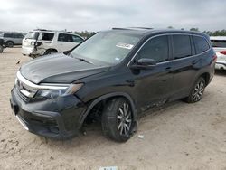 Salvage cars for sale at Houston, TX auction: 2019 Honda Pilot EXL