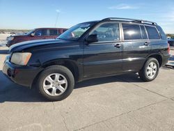 2003 Toyota Highlander en venta en Grand Prairie, TX