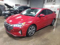 Salvage cars for sale at Elgin, IL auction: 2019 Hyundai Elantra SEL