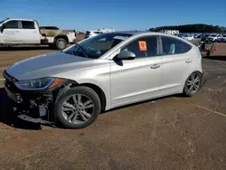 Salvage cars for sale at Longview, TX auction: 2018 Hyundai Elantra SEL