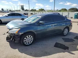 Nissan Sentra s Vehiculos salvage en venta: 2015 Nissan Sentra S