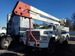 Salvage trucks for sale at Columbia Station, OH auction: 1991 Ford F800 F