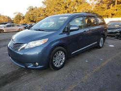 2015 Toyota Sienna XLE en venta en Eight Mile, AL