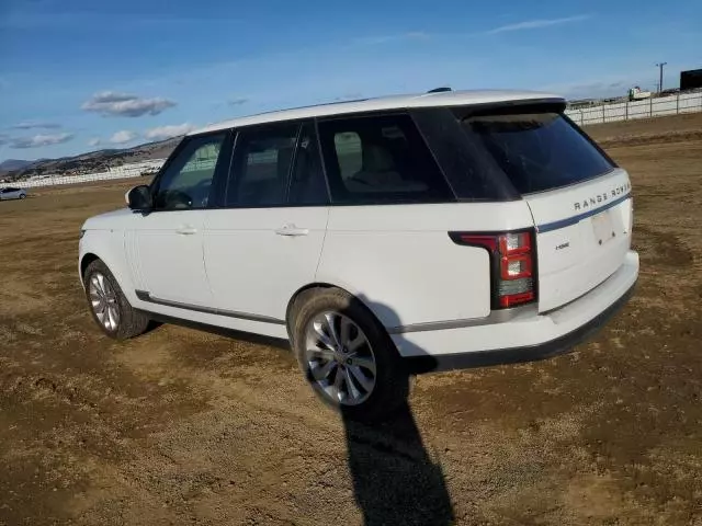 2015 Land Rover Range Rover HSE