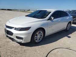 Salvage cars for sale from Copart Riverview, FL: 2017 Chevrolet Malibu LT