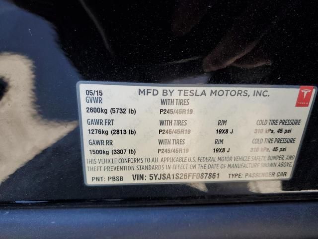 2015 Tesla Model S 70D