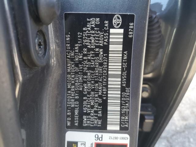 2012 Toyota Camry Base