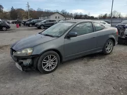 Salvage cars for sale at York Haven, PA auction: 2005 Acura RSX