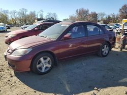 Honda salvage cars for sale: 2004 Honda Civic EX