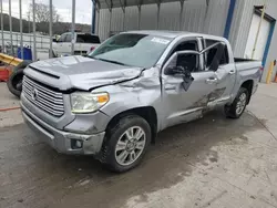 Toyota Tundra Crewmax Platinum salvage cars for sale: 2014 Toyota Tundra Crewmax Platinum