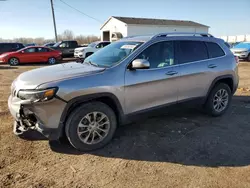 Salvage cars for sale at Portland, MI auction: 2020 Jeep Cherokee Latitude Plus