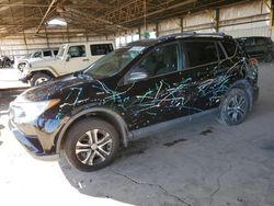 Salvage cars for sale at Phoenix, AZ auction: 2017 Toyota Rav4 LE