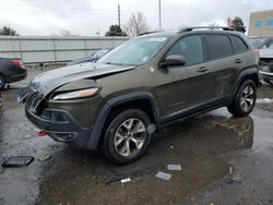 Jeep Cherokee Vehiculos salvage en venta: 2014 Jeep Cherokee Trailhawk