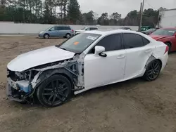 Salvage cars for sale at Seaford, DE auction: 2015 Lexus IS 250