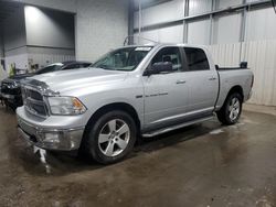 Salvage cars for sale from Copart Ham Lake, MN: 2012 Dodge RAM 1500 SLT