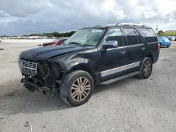 Salvage cars for sale at West Palm Beach, FL auction: 2008 Lincoln Navigator