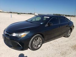 Vehiculos salvage en venta de Copart New Braunfels, TX: 2016 Toyota Camry LE