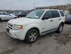 Salvage cars for sale from Copart Fredericksburg, VA: 2009 Ford Escape Hybrid