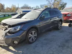 Salvage cars for sale at Wichita, KS auction: 2019 Subaru Outback 2.5I Limited