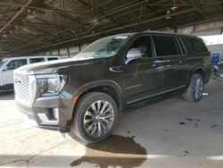 GMC salvage cars for sale: 2021 GMC Yukon XL Denali