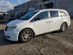 Salvage cars for sale at Fredericksburg, VA auction: 2012 Honda Odyssey EXL