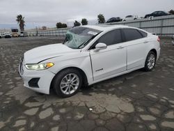 Ford Fusion salvage cars for sale: 2019 Ford Fusion SEL