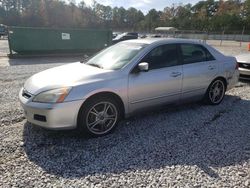 Honda Accord salvage cars for sale: 2006 Honda Accord LX