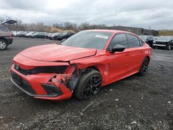 Salvage cars for sale at New Britain, CT auction: 2022 Honda Civic Sport