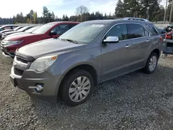 Chevrolet salvage cars for sale: 2011 Chevrolet Equinox LTZ