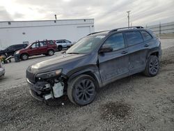 Salvage cars for sale at Farr West, UT auction: 2021 Jeep Cherokee Latitude LUX