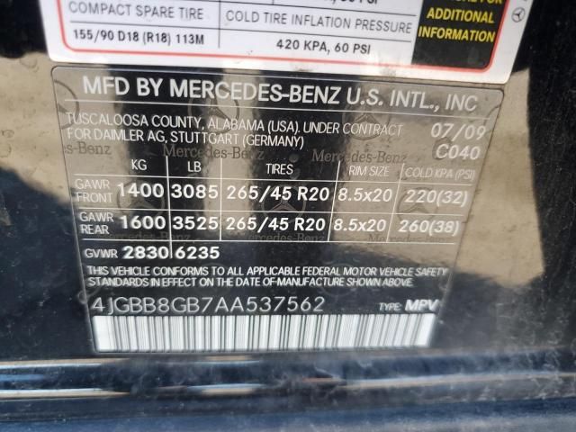 2010 Mercedes-Benz ML 350 4matic