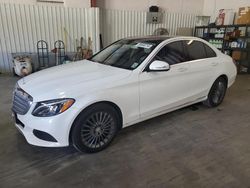 Salvage cars for sale at Lufkin, TX auction: 2015 Mercedes-Benz C300