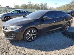 Flood-damaged cars for sale at auction: 2017 Nissan Maxima 3.5S