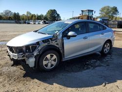 Chevrolet salvage cars for sale: 2018 Chevrolet Cruze LS