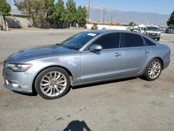 Salvage cars for sale at Rancho Cucamonga, CA auction: 2012 Audi A6 Premium Plus