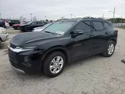 Salvage cars for sale from Copart Indianapolis, IN: 2021 Chevrolet Blazer 3LT